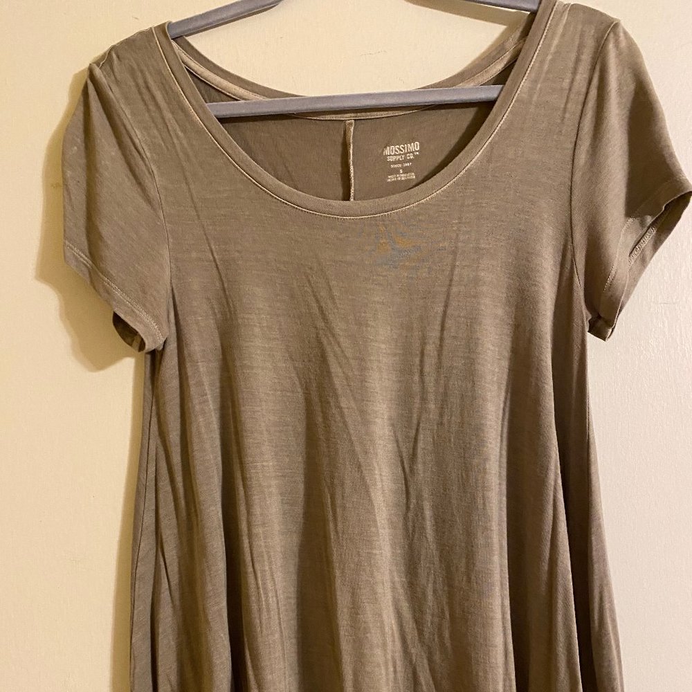 Olive Green Women's Shirt